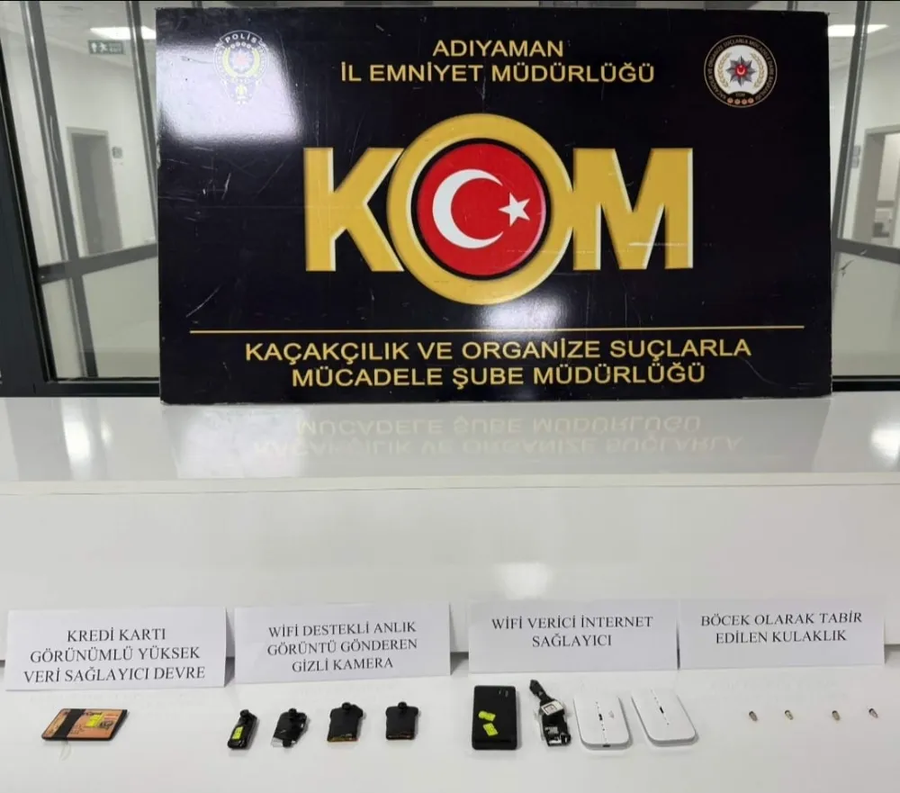 Kaçakçılık ve Organize Suçlarla Mücadele Şube Müdürlüğü  operasyon