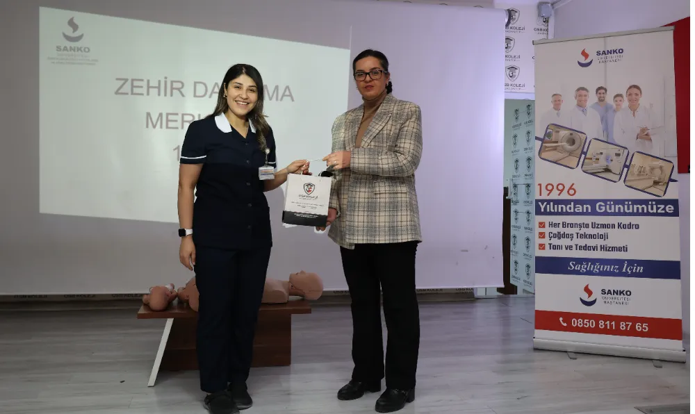   SANKO ÜNİVERSİTESİ HASTANESİ TARAFINDAN GAZİANTEP OSB KOLEJİ ÖĞRENCİLERİNE İLK YARDIMIN ÖNEMİ ANLATILDI