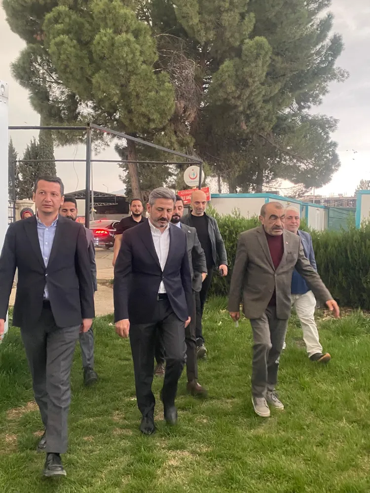 ÇALIŞMA VE SOSYAL GÜVENLİK BAKAN YARDIMCISI AHMET AYDIN VE ADIYAMAN MİLLETVEKİLLERİNDEN AGC’YE ZİYARET