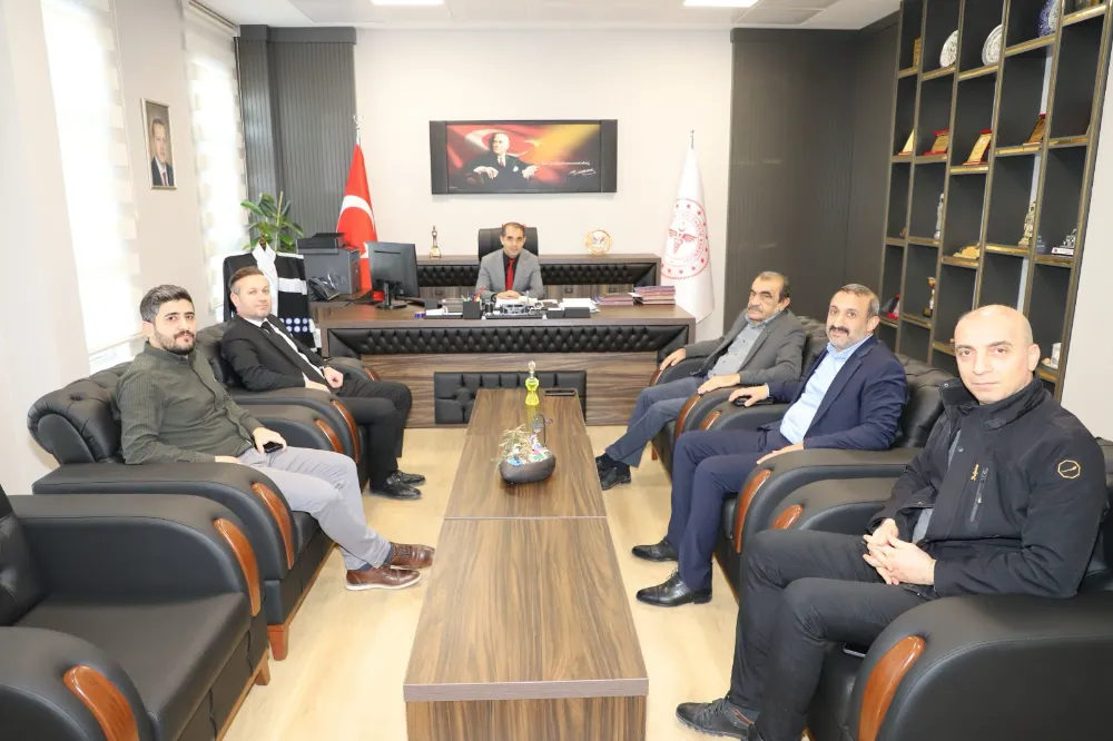 AGC ‘den İl Sağık Müdürü prof.dr. Mehmet ŞİRİK’E ziyaret