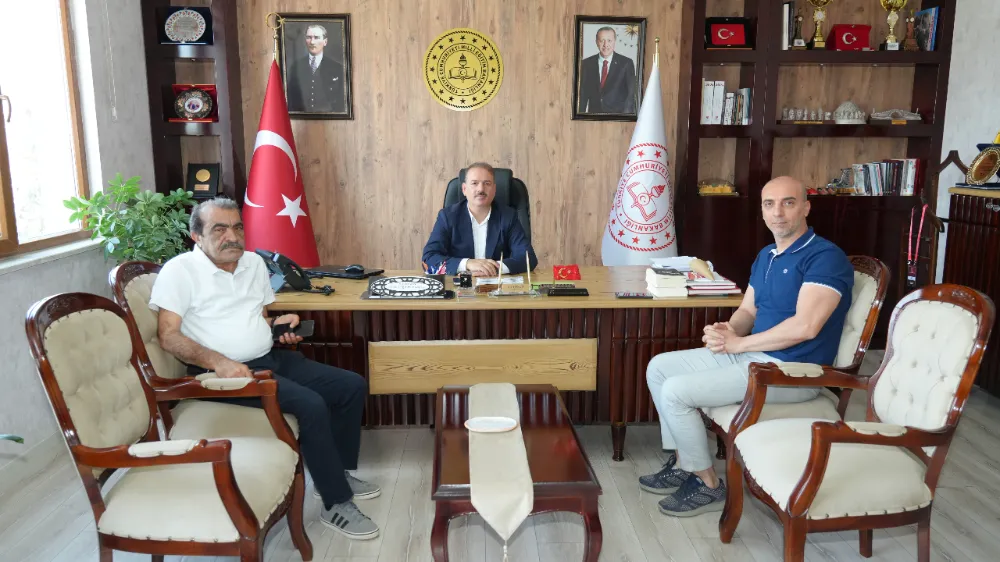 Gazeteciler Cemiyeti’nden Milli Eğitim Müdürü Tosun’a Ziyaret