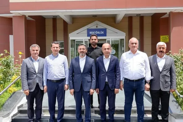  Adıyaman Üniversitesi Rektörü Prof. Dr. Mehmet Keleş’e ziyaret