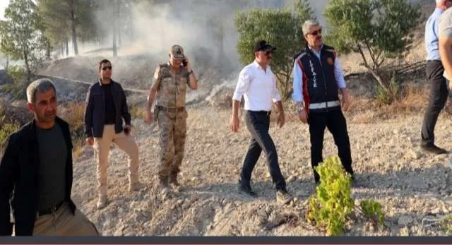 Besni’deki Orman Yangını Kontrol Altına Alındı