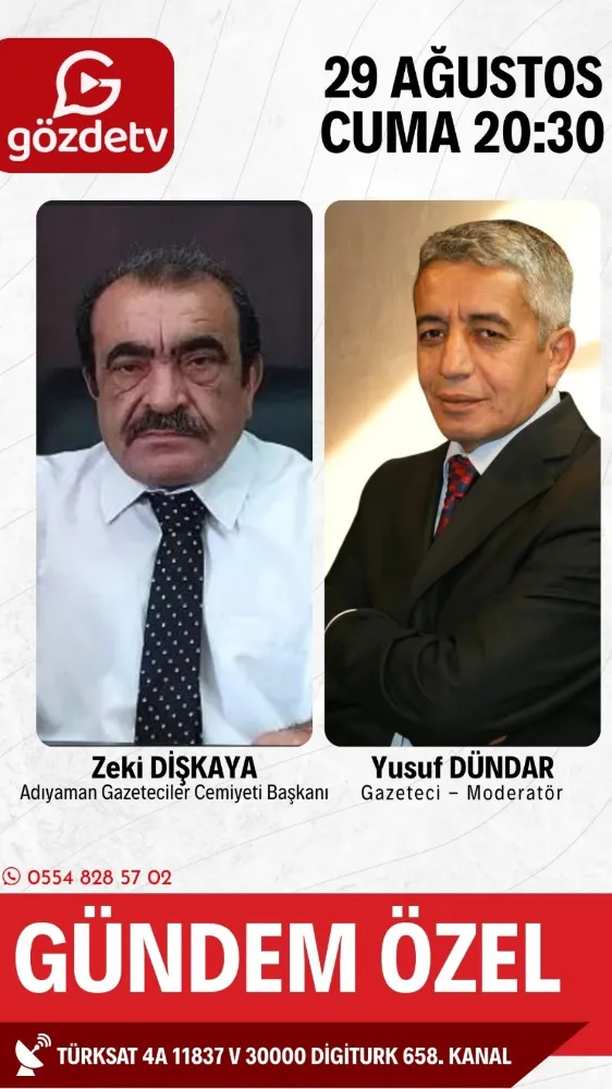 AGC BAŞKANI GÜNDEM ÖZEL