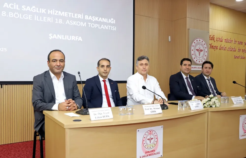  18. ASKOM Toplantısı Şanlıurfa’da Gerçekleştirildi