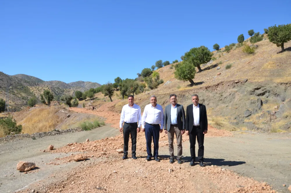 Sincik-İnlice-Çelikhan’ı birbirine bağlayan, zaman ve mesafeden tasarruf sağlayacak olan grup yolu 