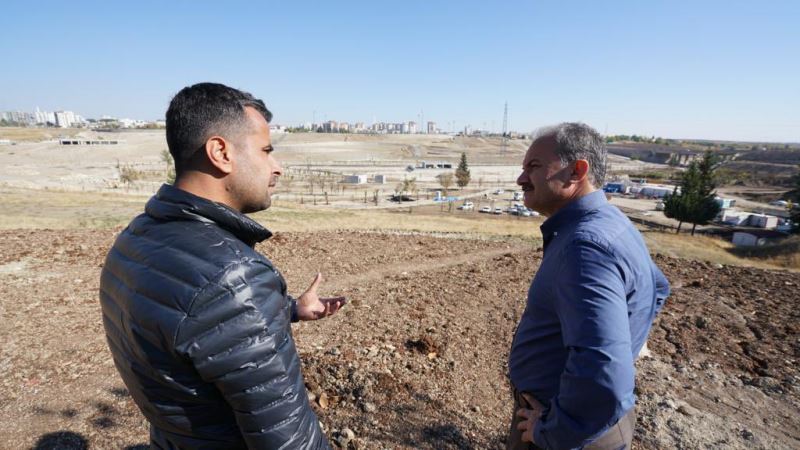 Başkan Kılınç, Millet Bahçesi’ndeki Çalışmaları İnceledi