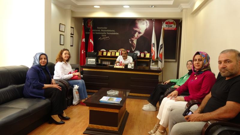 ADIYAMAN KAMU-SEN TÜRK SAĞLIK-SEN TÜRK EĞİTİM –SEN’DEN AGC YE ZİYARET